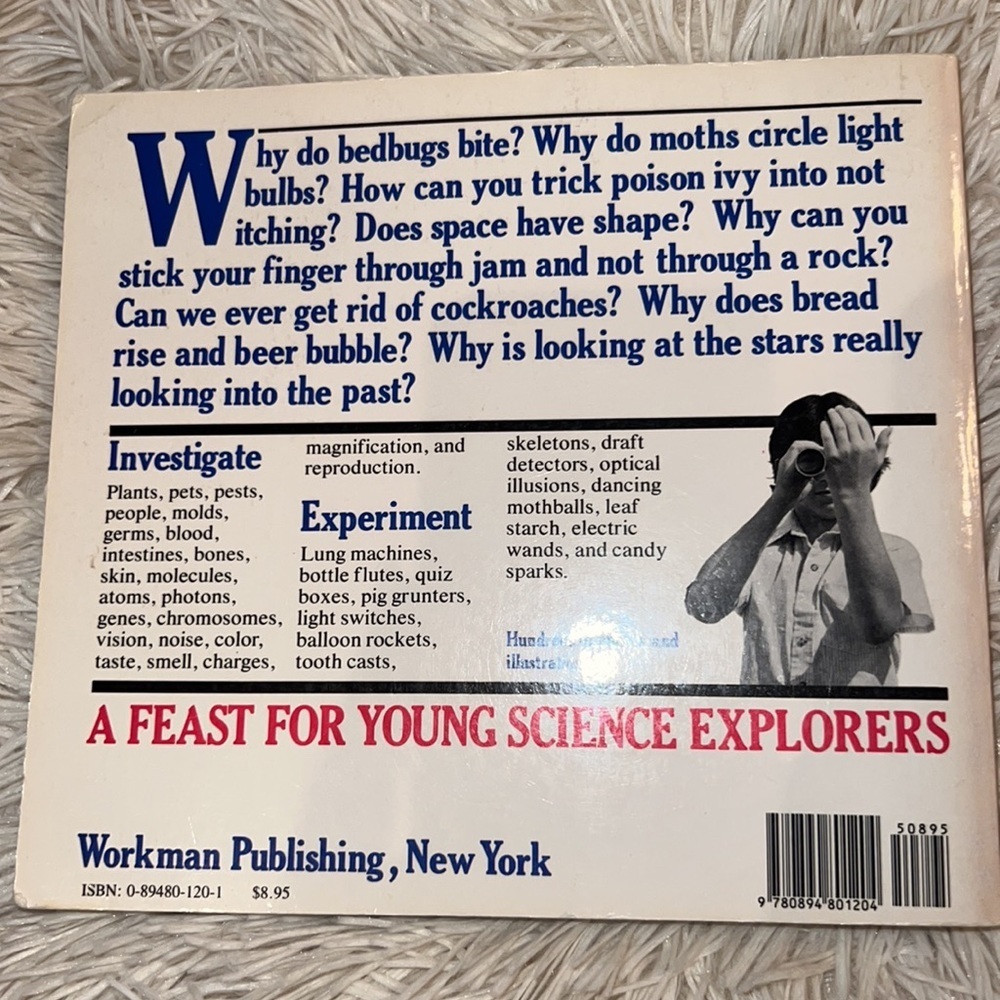 The Science Book by Sara Stein feast for young science explorers and scientists - Picture 3 of 14